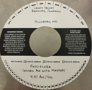 Sandy Valley Brewing Company Passiflora