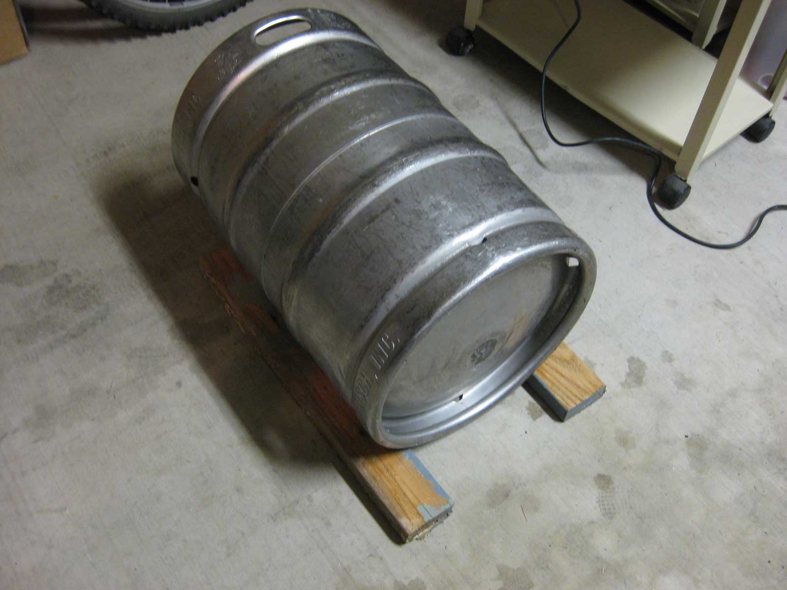 Prevent Keg From Rolling